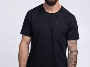 POCKET COTTON T- SHIRT