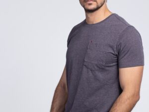 POCKET COTTON T- SHIRT
