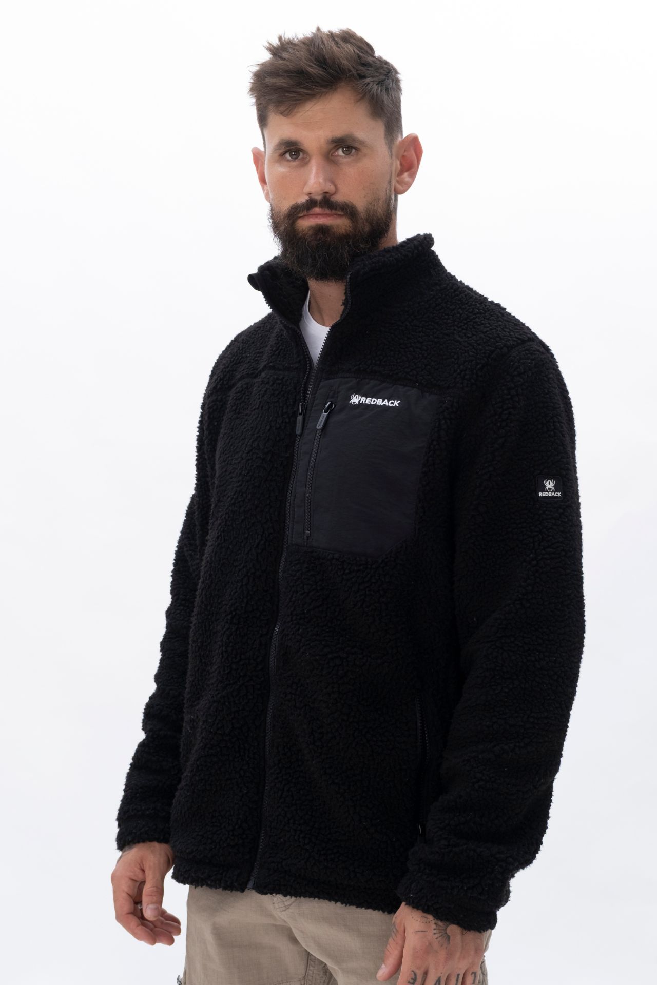 ג'קט רדבק Sherpa Lite מצמר סינטטי, קל משקל ומחמם. מידות S-3XL