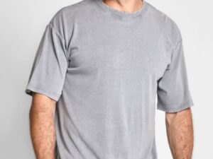 FRASER OVERSIZE T SHIRT - Gray