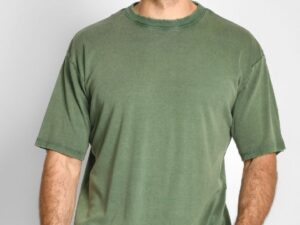 FRASER OVERSIZE T SHIRT - DARK GREEN